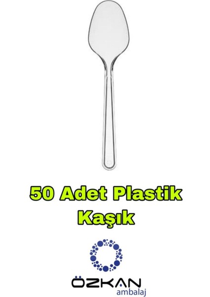 3 Gözlü Köpük Tabak - Plastik Çatal,kaşık - Karton Bardak Eko SET(50LI Set)