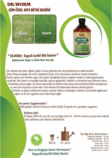 Çim Özel Sıvı Bitki Besini modelleri