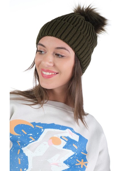 Kadın Kışlık Ponponlu Triko Bere fırsatları