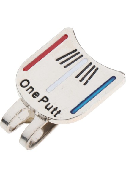 Golf Koyma Hizalama Aracı Top İşaretleyici Metal Şapka Klips Vizör Dekor Renkli Çizgi (Yurt Dışından) fiyatları