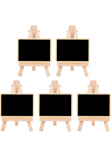 10 Adet Yazılabilir Mini Kara Tahta Ahşap Tahta Düğün Partisi ile Tripodlar Dikdörtgen ve Kemerli (Yurt Dışından) fırsatları