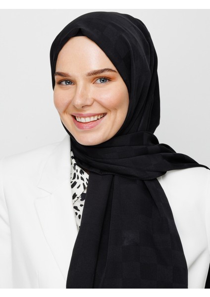 Dama Desen Ipeksi Jakar Şal