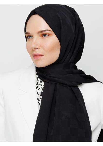 Dama Desen Ipeksi Jakar Şal