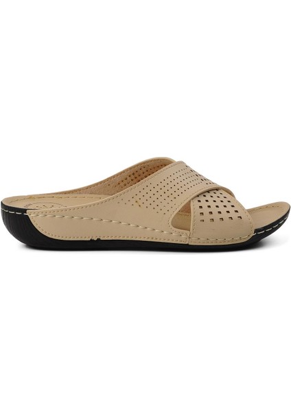 Ayakmod Bento 16.004 Bej Kadın Günlük Terlik fiyatları
