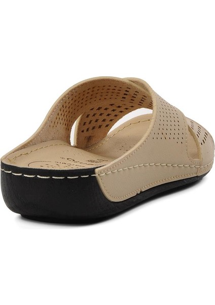 Ayakmod Bento 16.004 Bej Kadın Günlük Terlik fırsatları