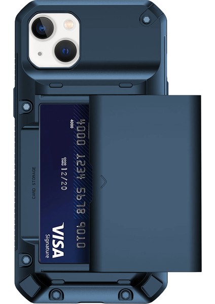 Buff iPhone 14 Plus Slide Armor Kılıf Blue