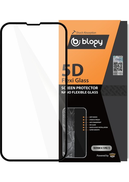 iPhone 14 Flexi 5d Ekran Koruyucu