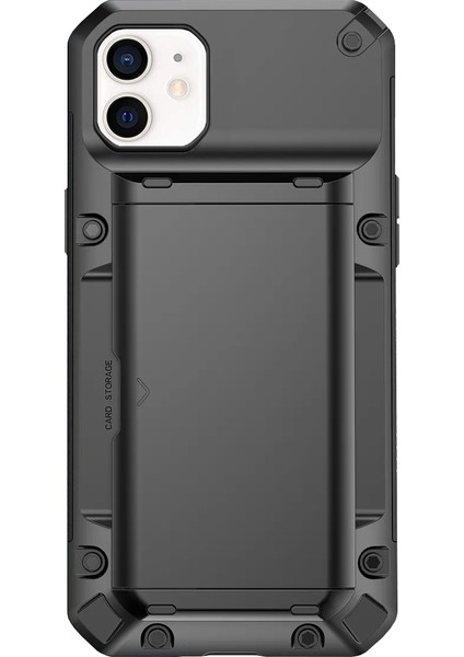 iPhone 11 Slide Armor Kılıf Black