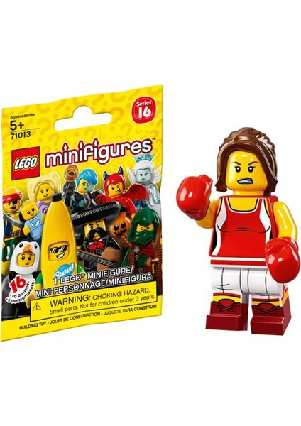 71013 Minifigür Seri 16 - Kickboxer