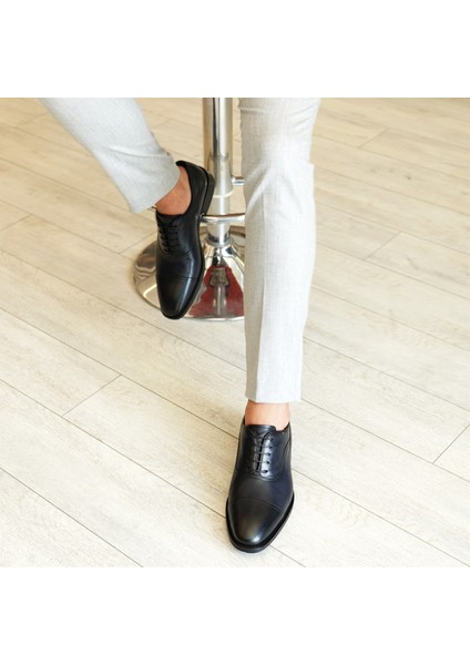 Classic Iç Dış Naturel Deri Erkek Ayakkabı Koyu Lacivert T4881 modelleri