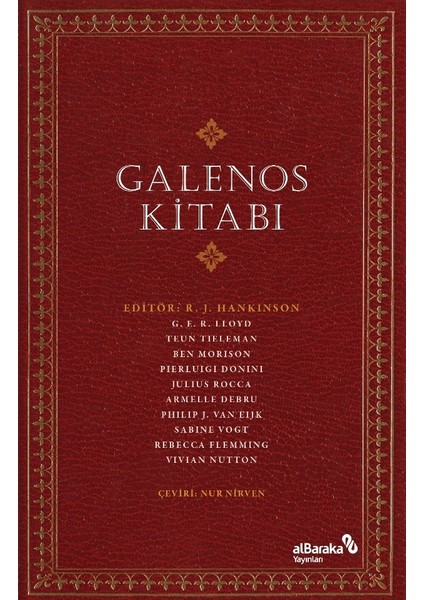 Galenos Kitabı - R. J. Hankinson