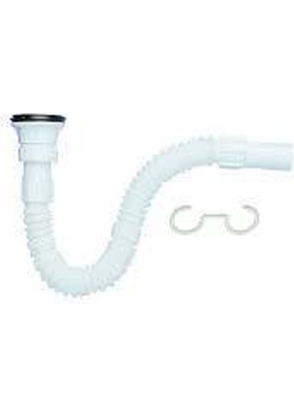 Özbest 50 mm Lavabo Sifonu KörüklüClz