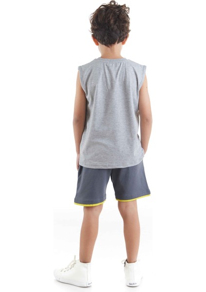 Pizzacı Köpekbalığı Erkek Çocuk T-shirt Şort Takım