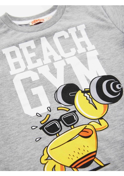Beach Gym Erkek Çocuk T-shirt Şort Takım indirimleri