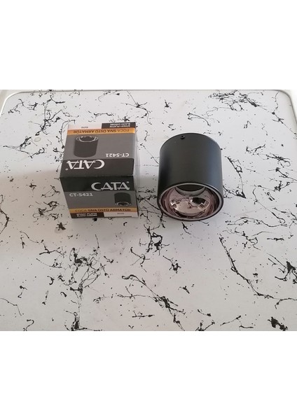 CT-5421 Foça Tekli Dekoratif Armatür Siyah-Platin 7 W Led Ampullü fiyatları