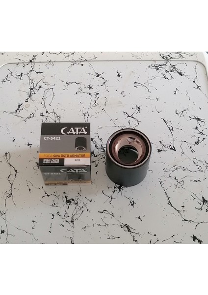 CT-5421 Foça Tekli Dekoratif Armatür Siyah-Platin 7 W Led Ampullü fırsatları