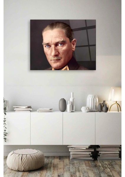 Mustafa Kemal Atatürk Portre Cam Tablo modelleri