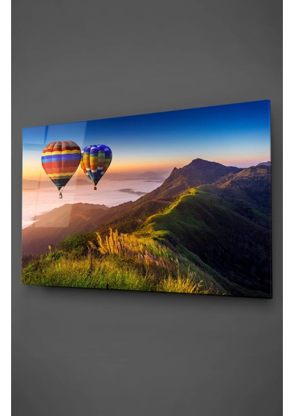 Uçan Balon Cam Tablo