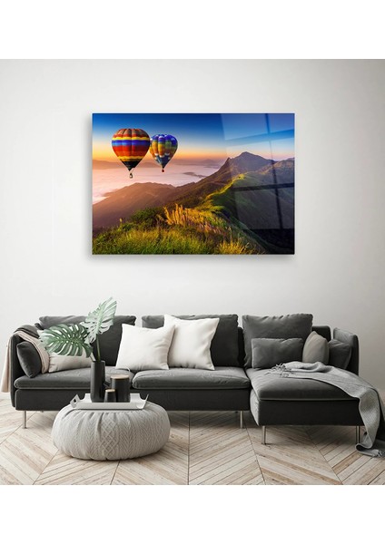 Uçan Balon Cam Tablo modelleri