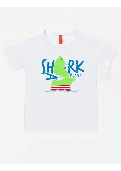 Shark Island Erkek Çocuk T-Shirt Şort Takım