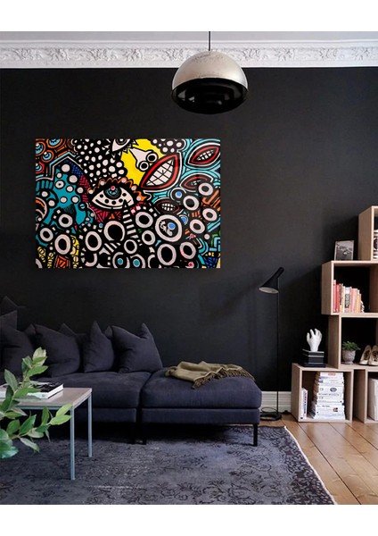 Renkli Karikatür Cam Tablo fiyatları