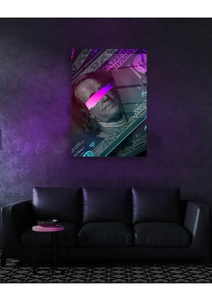 Neon Efekt Dolar Cam Tablo modelleri