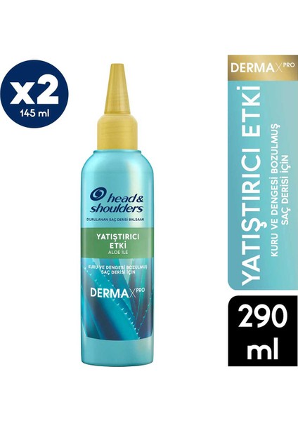 Dermaxpro ve Aloe Kepek Saç Derisi Balsamı 2 x 145 ml