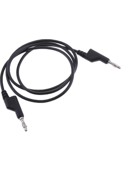 2 Adet 4mm Istiflenebilir Muz Tapası Silik Test Kablosu 1m Tel 1000V/15A (Yurt Dışından)