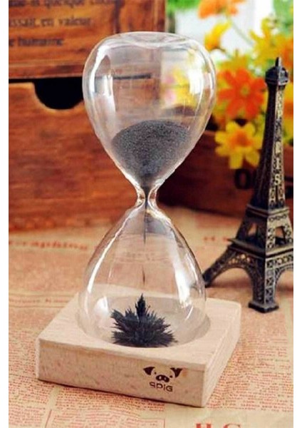 Dekoratif Mıknatıslı Mnayetik Ahşap Kum Saati fiyatları