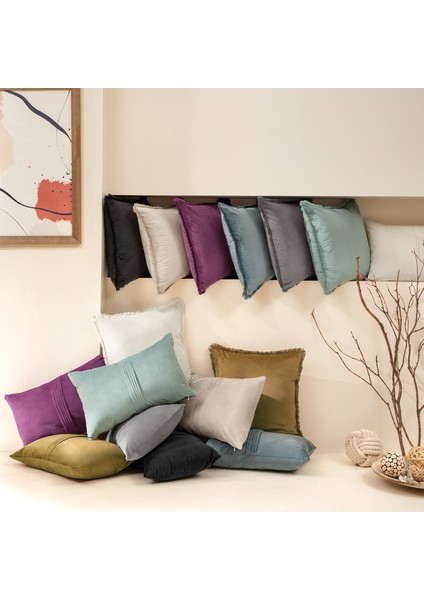 Bedding Otis Dekoratif Kırlent - Adaçayı