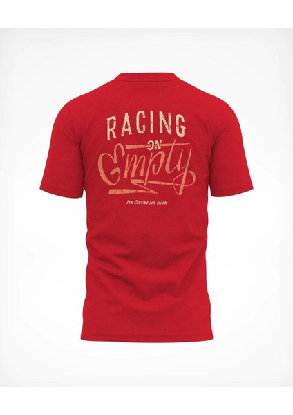 Racing On Empty Triatlon T-Shirt Kırmızı - M