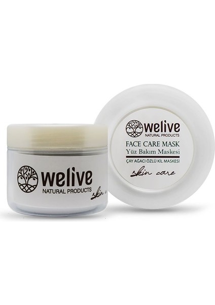 Welıve Kil Maskesi Çay Ağacı Özlü 100 ml