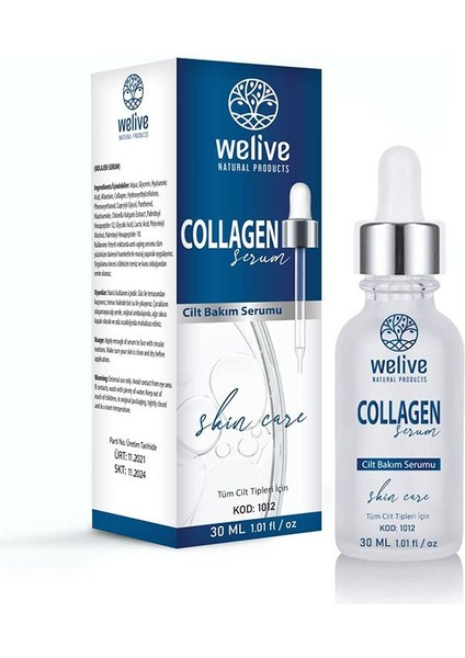 Welıve Collagen Serum 30 ml