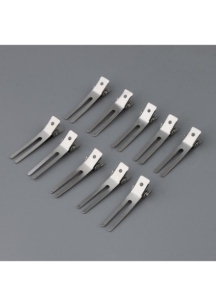 2-4 Parça 10 Adet Klips Boş Çift Çatal Metal Timsah Klips , 4 Adet (Yurt Dışından) modelleri
