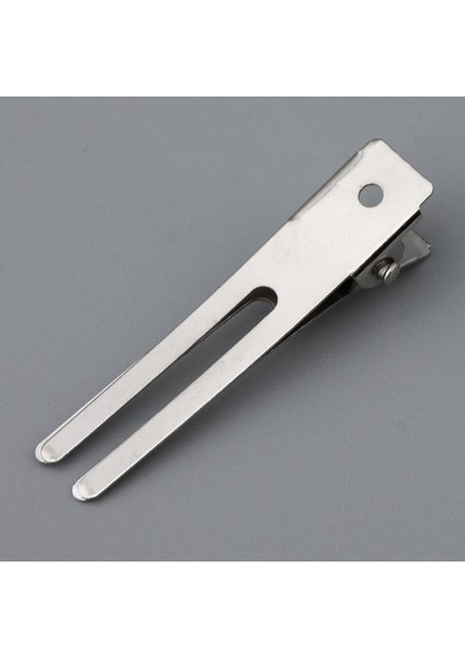 2-4 Parça 10 Adet Klips Boş Çift Çatal Metal Timsah Klips , 4 Adet (Yurt Dışından) fırsatları