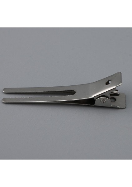 2-4 Parça 10 Adet Klips Boş Çift Çatal Metal Timsah Klips , 4 Adet (Yurt Dışından) indirimleri