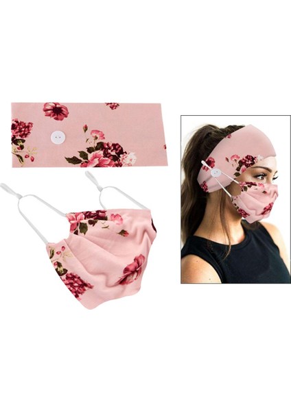 3 Set Kadın Baskılı Düğme Kafa Bandı Açık Hava Etkinlikleri (Yurt Dışından) fırsatları