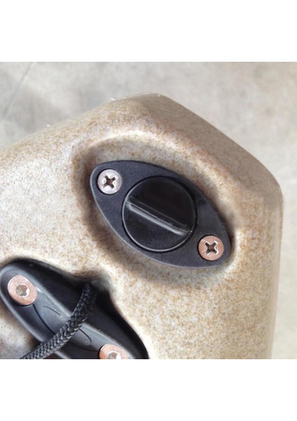 4 Adet Kano Kanoları Için Vidalı Evrensel Siyah Gövde Drenaj Tapası (Yurt Dışından) modelleri