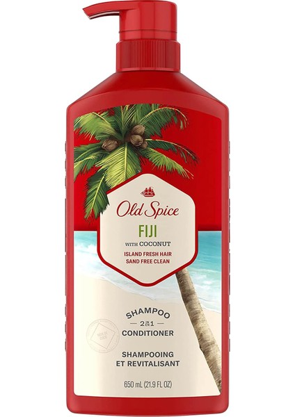 F/c Fiji 2in1 Şampuan ve Saç Kremi 650ML