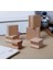 Ahşap Küp Mühür 20X20MM Kavrama Oluklu Blok Kayın Ağacı 2