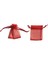 Kına Çerez Kesesi Organze Taşsız Minik Boy 7x9 cm - 100'LÜ Kırmızı 1
