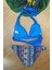 Uzun Üçgen Bikini Takım Desenli 227281 2