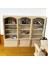 Bitmemiş 1/12 Ölçekli Bebek Evi Kitaplık Organizatör Kitaplık 4 Katmanlar Ahşap (Yurt Dışından) 3