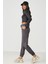 Jogger Lastikli Spor Eşofman Altı 806 Füme 3