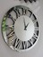 Circle Silver Model Gümüş Renk 60 Cm Dekoratif Aynalı Duvar Saati 1