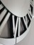 Circle Silver Model Gümüş Renk 60 Cm Dekoratif Aynalı Duvar Saati 10