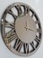 Circle Bronze Model Bronz Renk 60 Cm Dekoratif Aynalı Duvar Saati 1