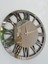 Circle Bronze Model Bronz Renk 60 Cm Dekoratif Aynalı Duvar Saati 2