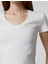 Basic Pamuklu Tişört V Yaka Kısa Kollu 5