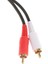 Rca Dişi - 2 x Rca Erkek Ayrımcı Birleştirici Fiş Kablo Sesi 0.2m 0.2 Metre (Yurt Dışından) 3